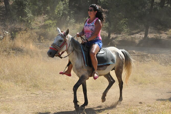 Fethiye Horse Riding Experience - The river break and swimming stop