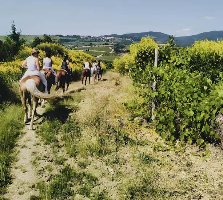Florence: Tuscan Countryside Horseback Ride - Getting ready for your horse