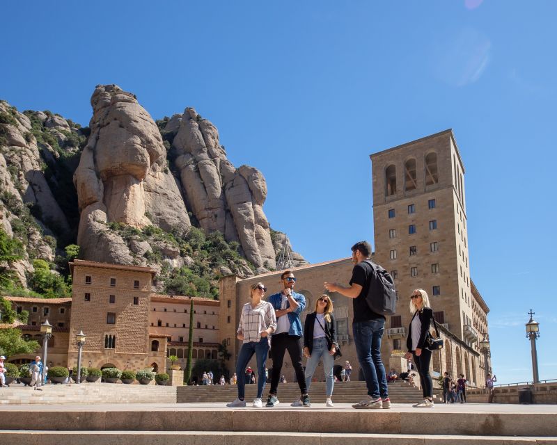 From Barcelona: Half-Day Montserrat & Horse Riding Tour - Visiting the Benedictine monastery on the mountainside