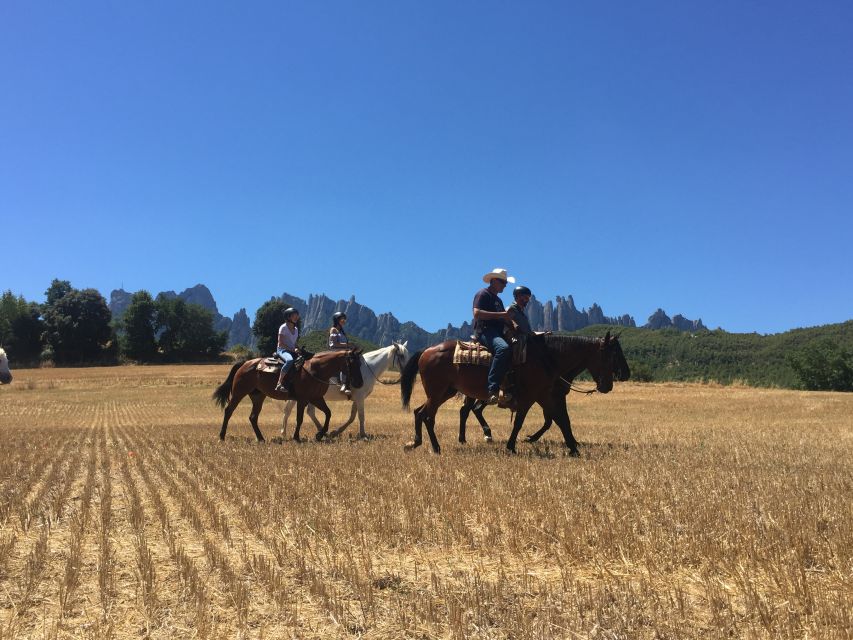 From Barcelona: Horseback Tour in Montserrat National Park - Key points at a glance