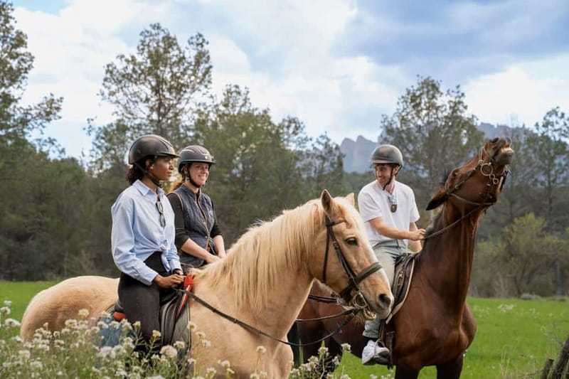 From Barcelona: Montserrat Walking and Horseback Riding Tour - Inside Montserrat Monastery