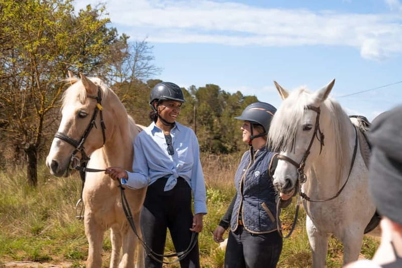 From Barcelona: Montserrat Walking and Horseback Riding Tour - The views you get from horseback