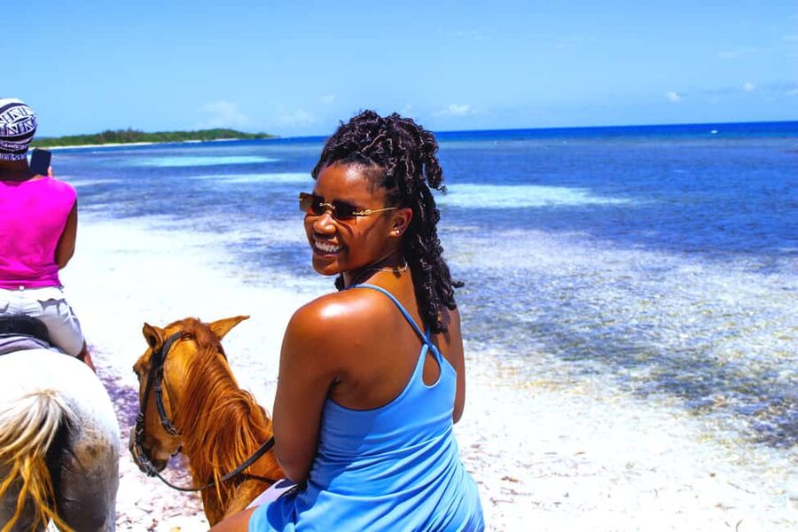 From Falmouth: Horseback Ride and Swim Beach Trip - Swimming Bareback With Your Horse
