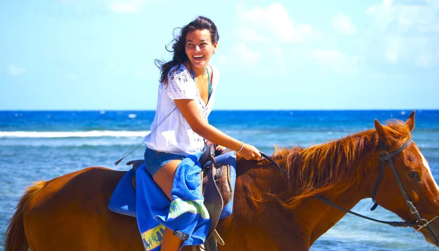 From Falmouth: Horseback Ride and Swim Beach Trip - The Safety Briefing and Horse Introduction