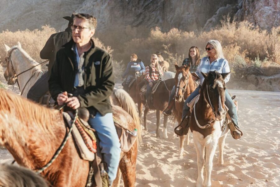 From Las Vegas: Desert Sunset Horseback Ride with BBQ Dinner - Leaving Las Vegas for the Nevada desert