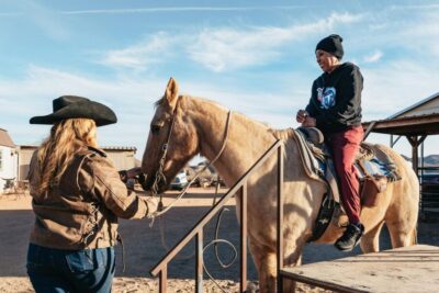 Desert Sunset Horseback Ride with BBQ Dinner