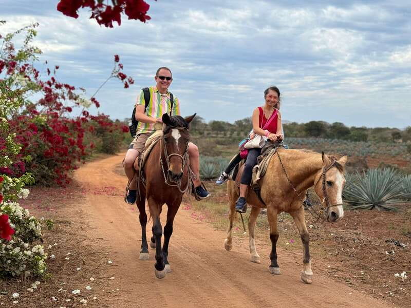 From Mazatlan: ATV & Horse Back riding with Tequila Tasting - ATV riding through beach and agave country