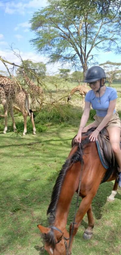 From Nairobi: Horseback Wildlife Safari with Transfer & Meal