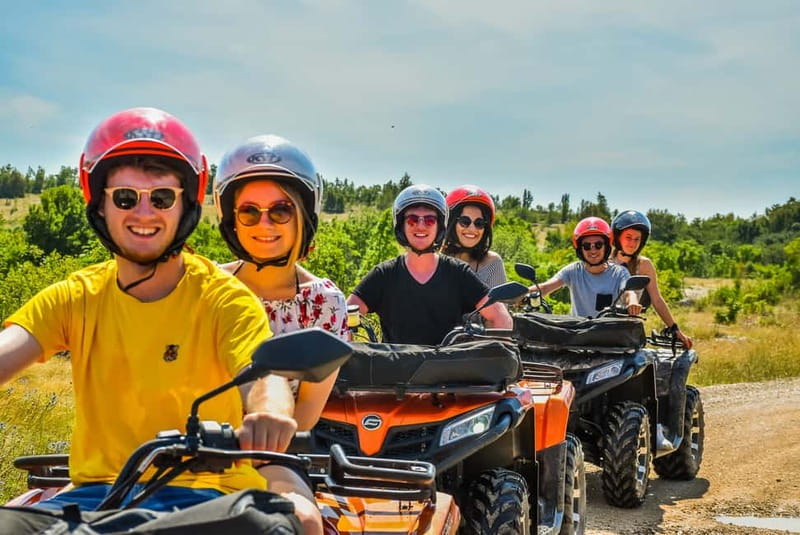 From Split: Full-Day Horse Riding & Quad Biking with Lunch - Quad biking across Dinara Mountain