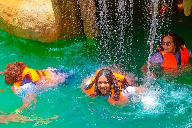 Full Dominican Adventure: Zipline, ATV Buggie, Horseback & Safari - Ziplining over the forest
