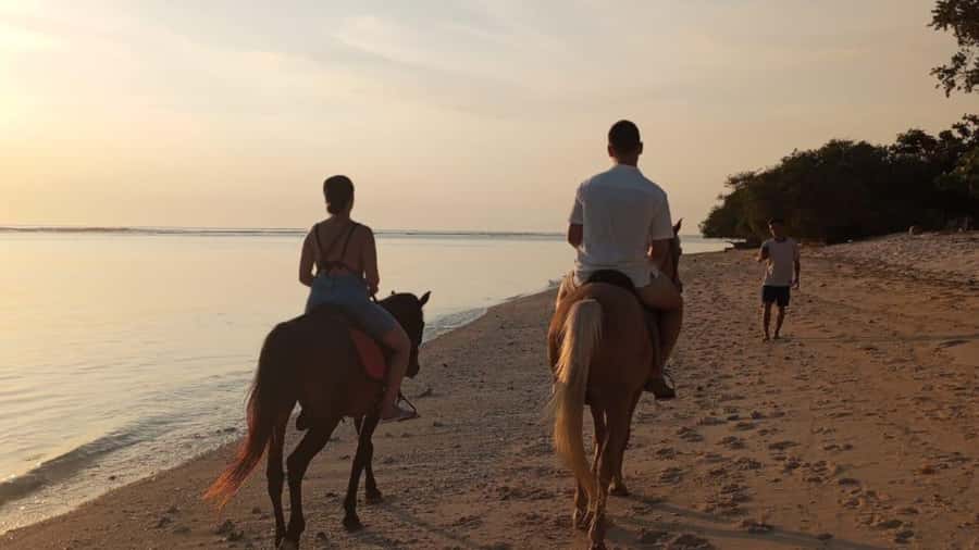 Gili Trawangan: Horse Riding on the Beach - Key points at a glance