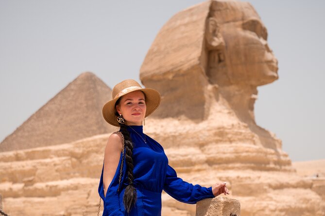 Giza Pyramids Photoshoot with Jumping Horse, Camel and Sphinx - The practical side of posing at an ancient site