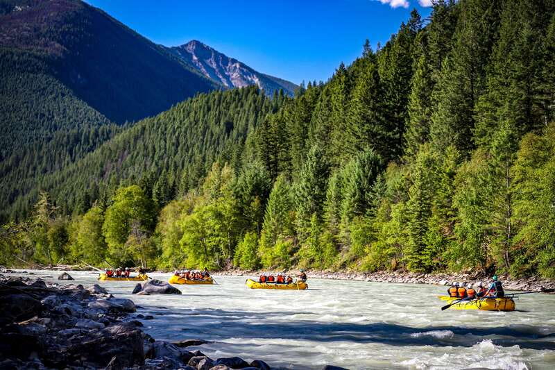 Golden, BC: Kicking Horse River Half Day Whitewater Rafting - The 25-minute ride to the Kicking Horse River