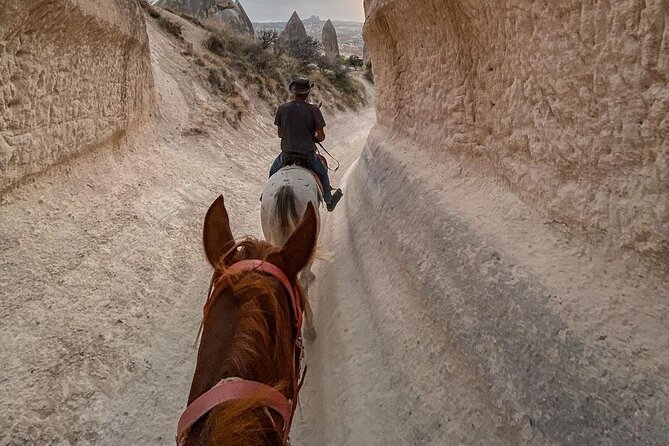 Guided Horse Riding through the Valleys in Cappadocia - A simple finish with refreshments and photographs