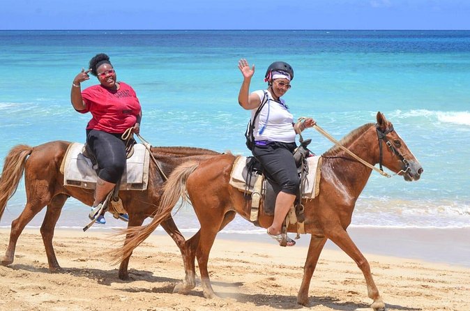 Guided Horseback Ride On The Beach With Pickup From Punta Cana - Seaweed, weather, and the less polished side