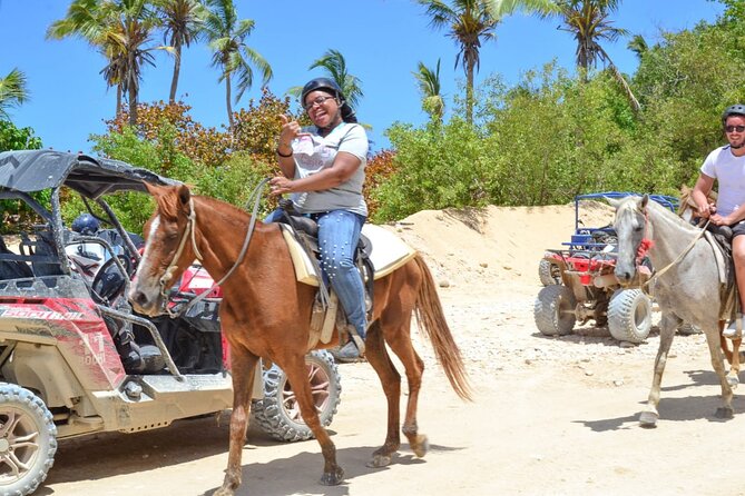 Guided Horseback Ride On The Beach With Pickup From Punta Cana - Friendly horses and patient guides for first-time riders