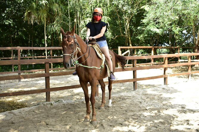 Half Day Adventure in Mexico: Horseback riding, ATV, and Zipline - Swimming in a Mayan cenote