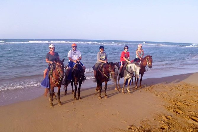 Half-Day Beach Horse Back Riding in Puerto Plata - Riding back after the beach break