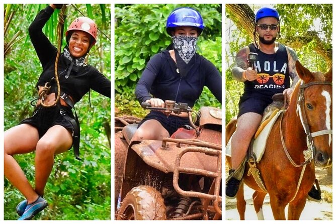 Half-Day Horseback Riding and Extreme Adventure Cancun Tour - Four Cancun-area thrills packed into one morning
