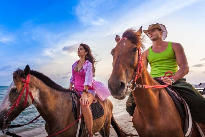 Horse Back riding Excursion - Entering the ocean on horseback