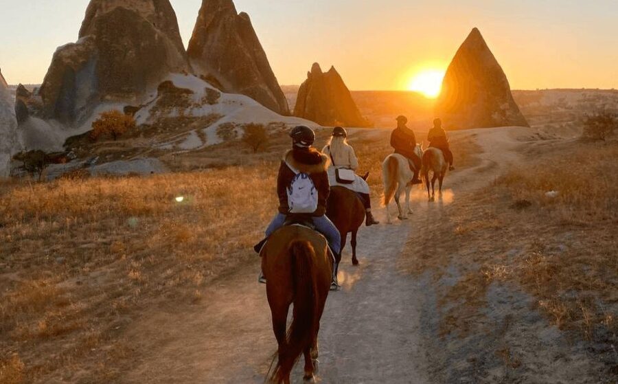 Horse back riding in Cappadocia - The two-hour route through Cappadocia’s rock formations