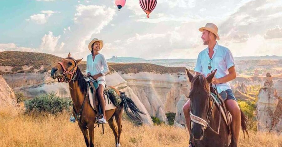 Horse back riding in Cappadocia - Sunrise rides and hot-air balloon views