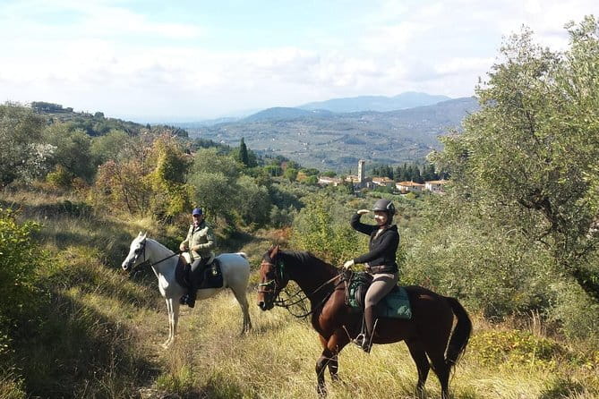 Horse ride, Olive Oil and local foods tasting in a Tuscan farm - Riding among vineyards and olive trees