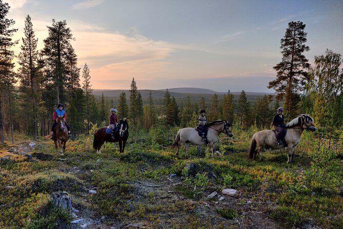Horse Ride to the Hill Activity - Leaving Rovaniemi for Laenlampi Ranch