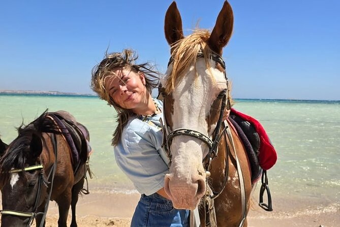 Horse riding Adventure on the Sea with Transfer in Hurghada - From Hurghada hotel pickup to the riding yard