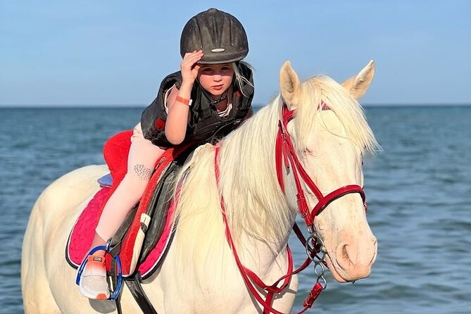 Horse riding Adventure on the Sea with Transfer in Hurghada - Following the beach toward the Red Sea