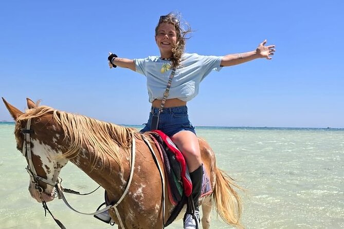 Horse riding Adventure on the Sea with Transfer in Hurghada - What the route feels like in practice
