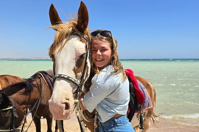 Horse riding Adventure on the Sea with Transfer in Hurghada - Value at $10, plus the separate fee
