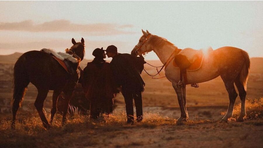 Horse Riding Cappadocia- Cappadocia Horse Farm - Sword Valley: the ride begins with sunset views