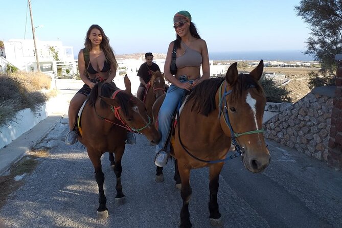 Horse Riding: Explore Secret Thera - Reaching the caldera overlook