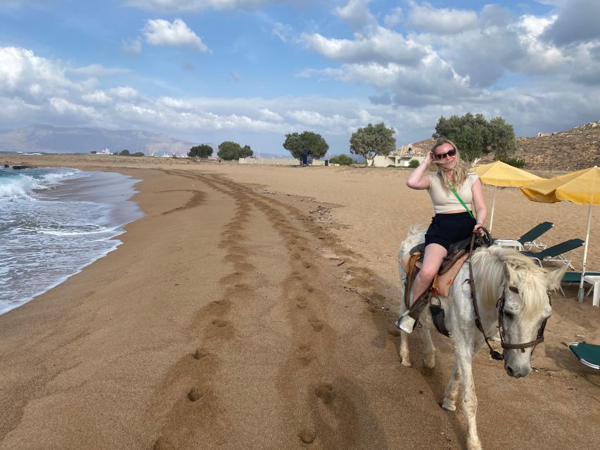 Horse riding,falasarna sunset,dinner in a tavern,drone video - What the $235 price really covers