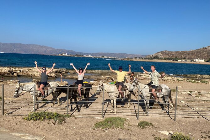 Horse Riding, Falasarna Sunset View, Drone video, Tavern Dinner. - Dinner at a traditional beach tavern