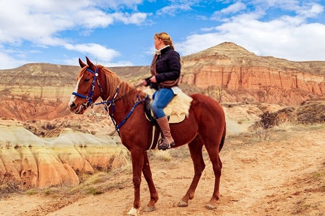Horse Riding in Cappadocia in fairy chimeys - Hotel pickup around Göreme