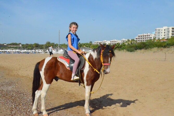 Horse Riding in Manavgat Side Forest and Beach - Choosing the beach route near Side