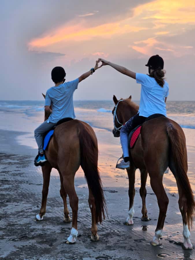 Horse Riding Oman - 2 hour ride - The two-hour ride, from briefing to beach