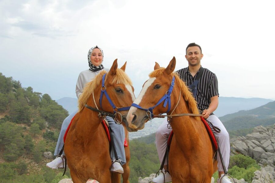 Horse Safari in the Fethiye forest - When experienced riders should ask for more