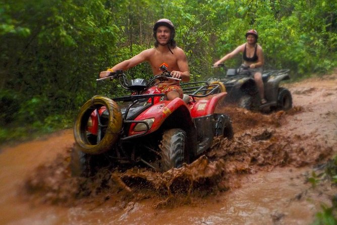 Horseback, ATV´s, Ziplines, Cenote, Hanging bridge Lunch and Round Trip Included - Ziplines, towers, and hanging bridges