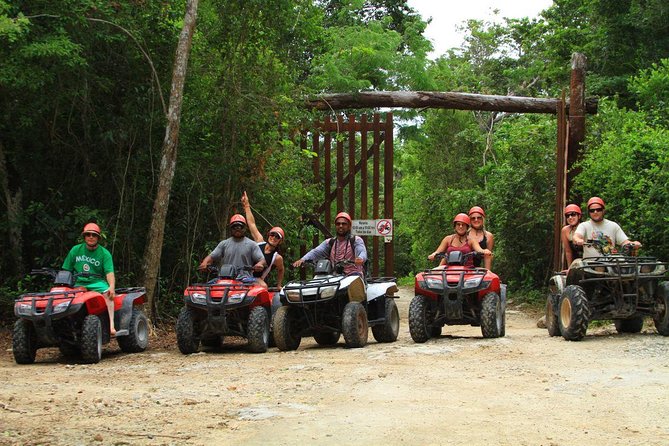 Horseback, ATV´s, Ziplines, Cenote, Hanging bridge Lunch and Round Trip Included - The cenote jump and swim