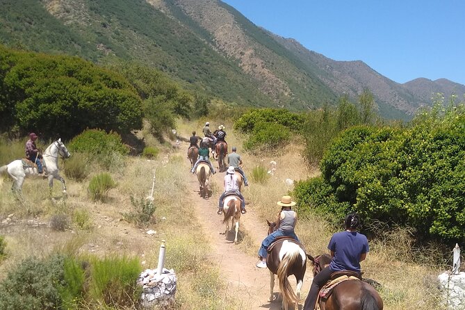 Horseback Mountain Trail Ride - Riding above Ensenada on a small ranch