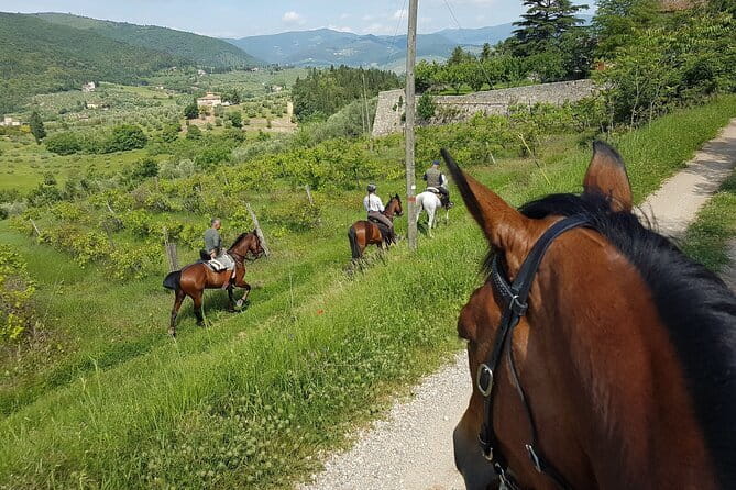 Horseback ride and gourmet cuisine in a historic food shop - Leaving Florence for the Chianti hills