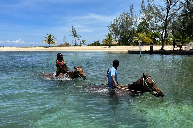 Horseback Ride and Swim Guided Tour from Montego Bay - Starting at the private beach