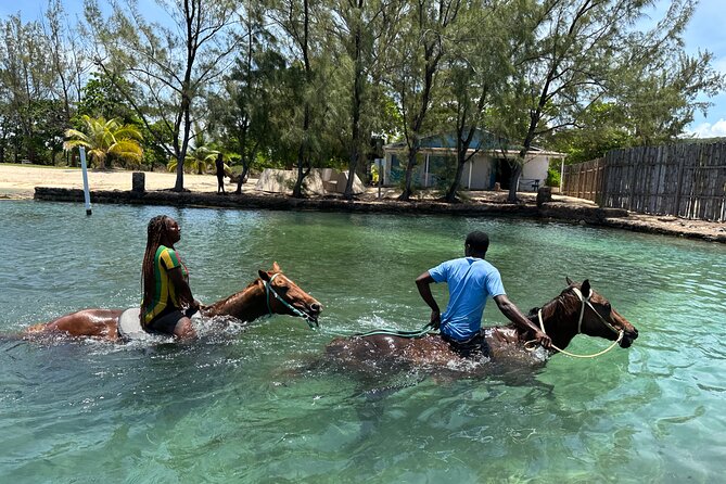 Horseback Ride and Swim Guided Tour from Montego Bay - Riding through Jamaican countryside