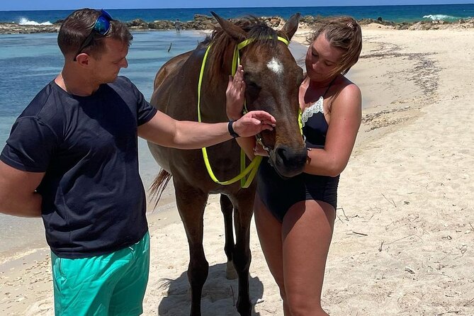 Horseback Ride and Swim Jamaica - Who will enjoy this ride most?
