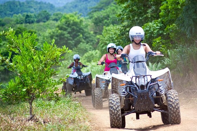 Horseback Ride ATV and Bamboo Rafting Tour Ocho Rios in Jamaica - ATV trails at Rad Venture
