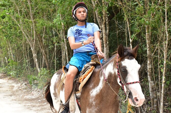 Horseback Ride, ATV's (Shared), Ziplines & Cenote Swim! From Cancun & Riviera - A full jungle sampler from Cancun