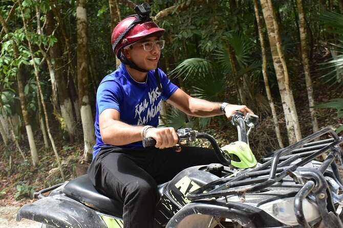 Horseback Ride, ATVs (Single), Cenote & Ziplines! Adrenaline & Nature Experience - Swimming in a cool cenote